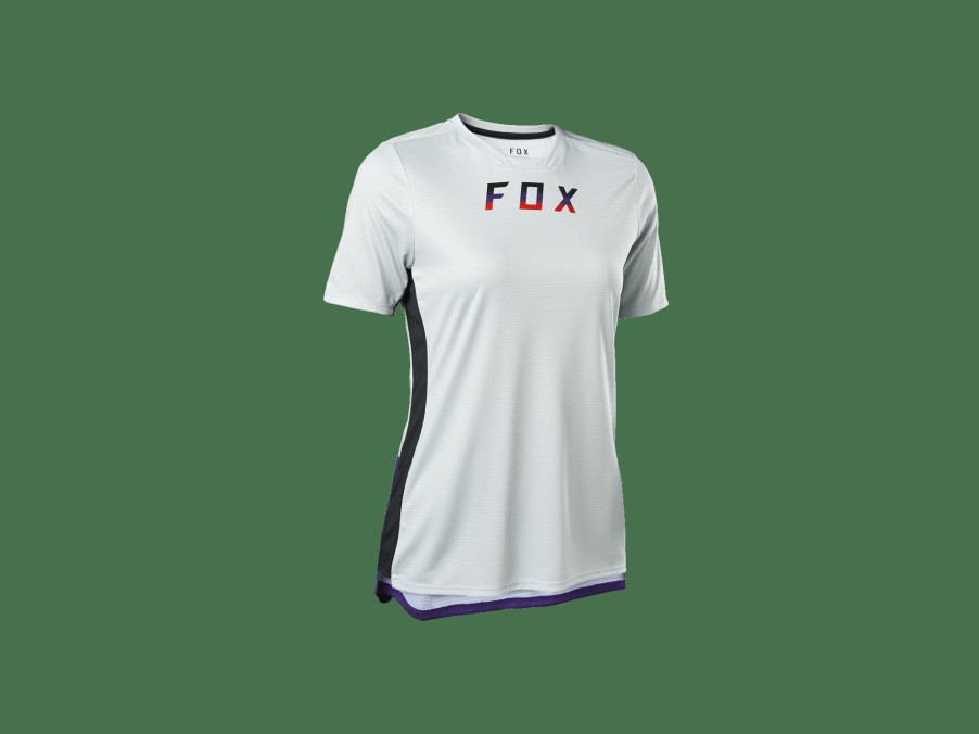 Apparel Trek Jerseys | Fox Racing Defend Women'S Mountain Bike Jersey White