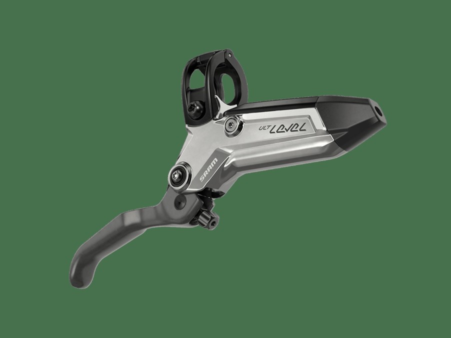 Parts Trek Brakes & Levers | Sram Level Ultimate Stealth 4-Piston Hydraulic Brakeset Silver