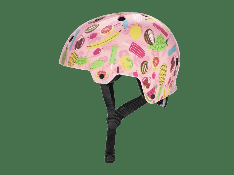 Apparel Trek Fitness & Commuter Helmets | Electra Tutti Frutti Lifestyle Helmet Bubblegum Pink