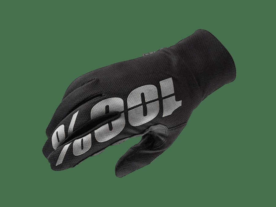 Apparel Trek Gloves | 100% Hydromatic Mountain Bike Glove Black