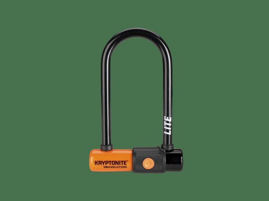 Accessories Trek Locks | Kryptonite Evolution Lite Mini-6 U-Lock Black