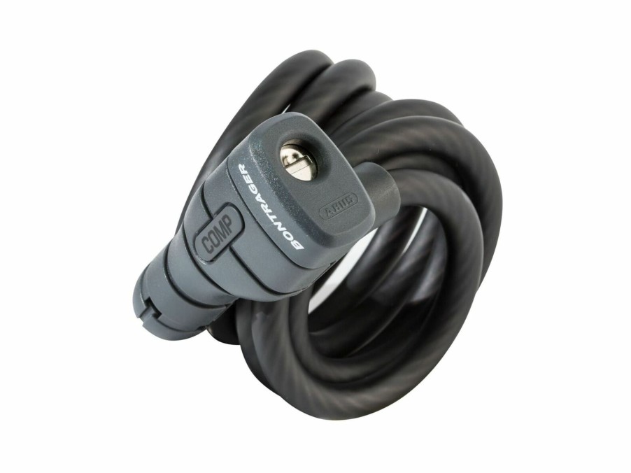 Accessories Trek Locks | Bontrager Comp Keyed Cable Lock Black