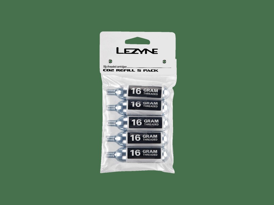 Accessories Trek Pumps | Lezyne 16 Gram Co₂ Cartridges 5 Pack