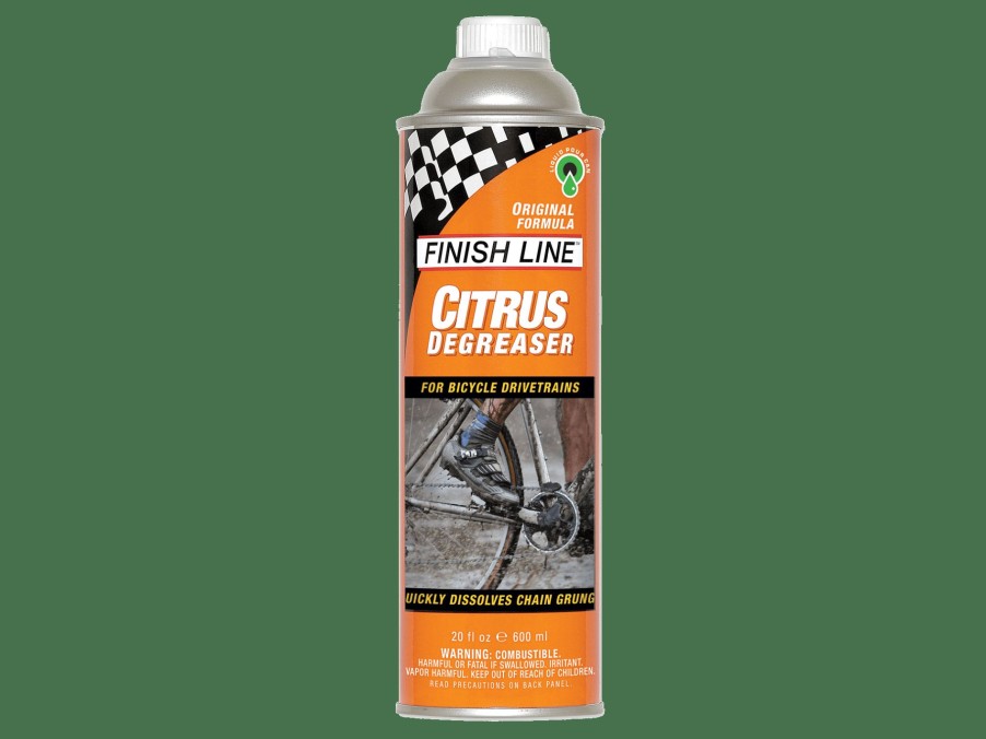 Accessories Trek Cleaning & Lubrication | Finish Line Citrus Bike Chain Degreaser Orange