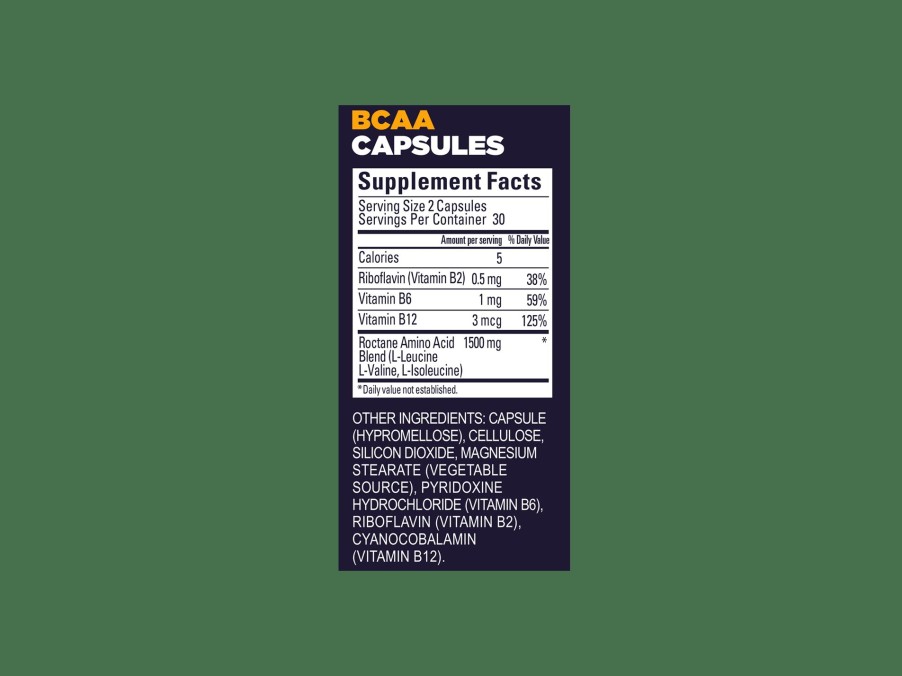 Accessories Trek Nutrition | Gu Bcaa Capsules Bottle Of 60