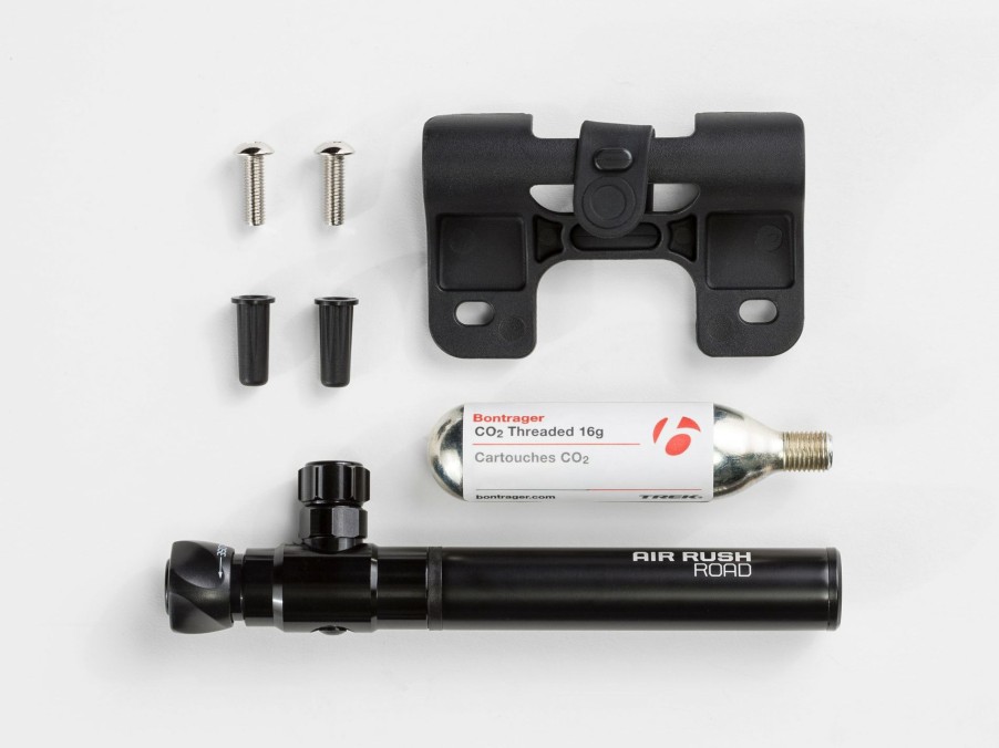 Accessories Trek Pumps | Bontrager Air Rush Road Mini Pump