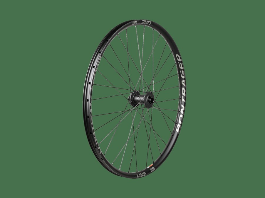 Parts Trek Mountain Wheels | Bontrager Line Dh 30 Tlr 29 Mtb Wheel Black