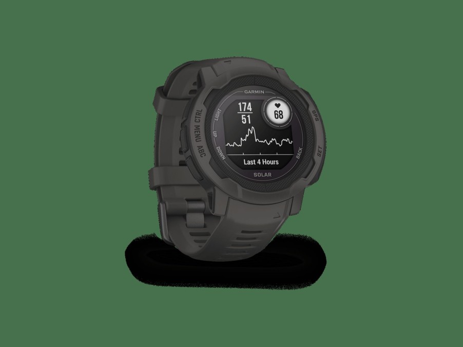 Accessories Trek Gps Computers & Watches | Garmin Instinct 2 Solar Smartwatch