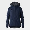 Apparel Trek Jackets & Vests | Trek Avert Women'S Mountain Bike Rain Jacket Deep Dark Blue