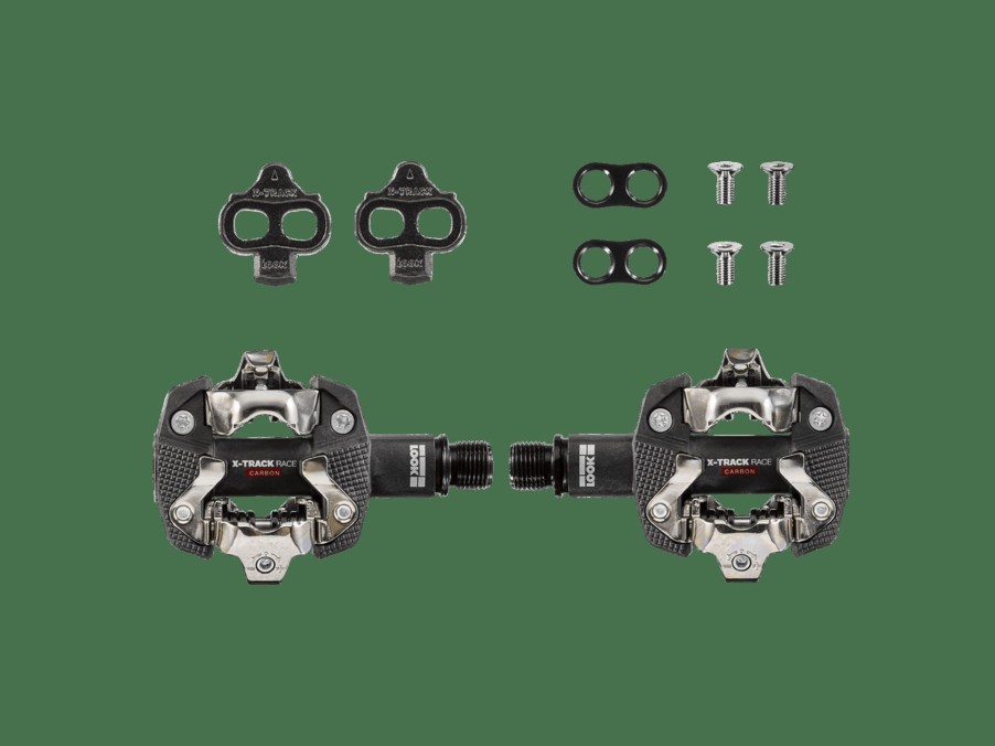 Parts Trek Pedals | Look X-Track Race Carbon Mtb Pedal Set Black