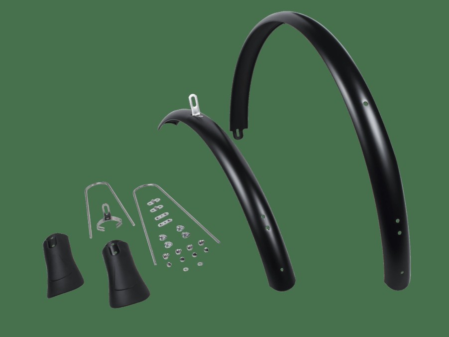 Accessories Trek Fenders | Trek Conduit+ Fender Set Black