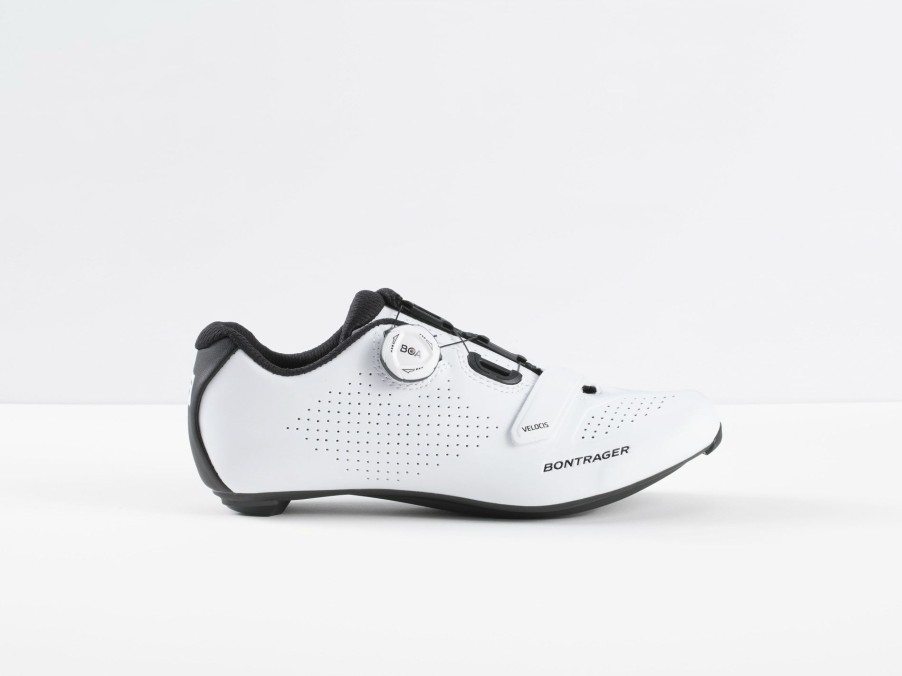 Apparel Trek Road Bike Shoes | Bontrager Velocis Women'S Road Cycling Shoe White