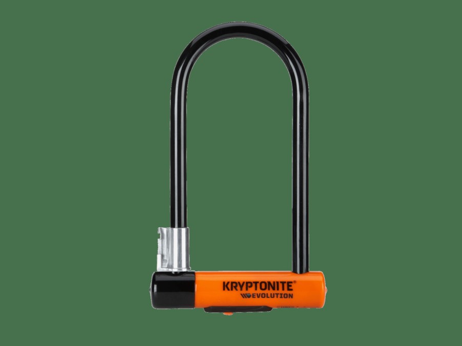 Accessories Trek Locks | Kryptonite New-U Evolution Standard U-Lock Black