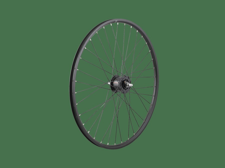 Parts Trek Mountain Wheels | Bontrager Connection Dynamo 700C Wheel Black