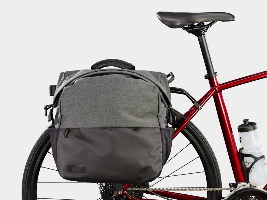 Accessories Trek Bags & Panniers | Bontrager City Shopper Pannier Black