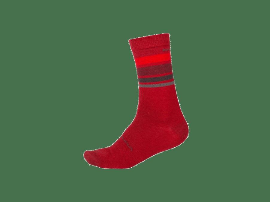 Apparel Trek Socks | Endura Baabaa Merino Stripe Cycling Sock