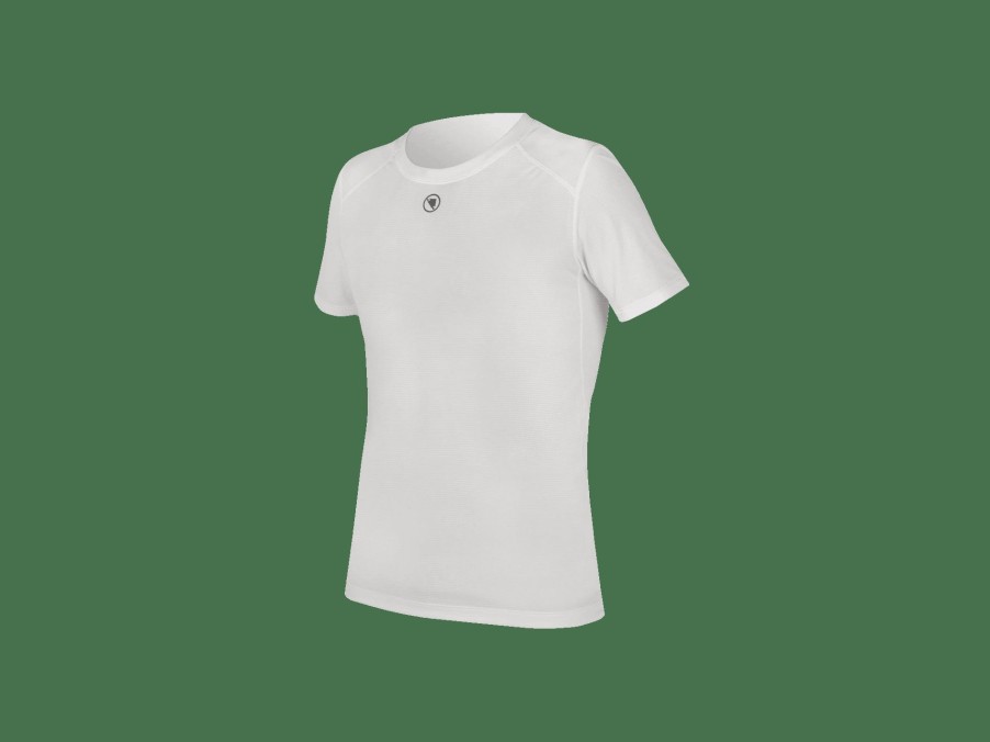 Apparel Trek Baselayers | Endura Translite Short Sleeve Cycling Baselayer White