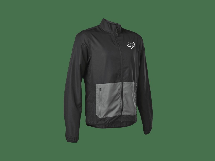 Apparel Trek Jackets & Vests | Fox Racing Ranger Wind Jacket Black/Dark Grey