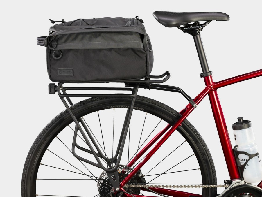 Accessories Trek Bags & Panniers | Bontrager Mik Utility Trunk Bag Black