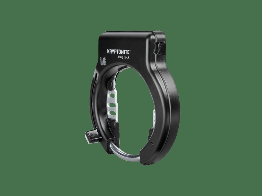 Accessories Trek Locks | Kryptonite Ring Lock With Flexible Mount Black