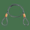 Accessories Trek Locks | Kryptonite Kryptoflex 525 Double Loop Cable Black/Orange