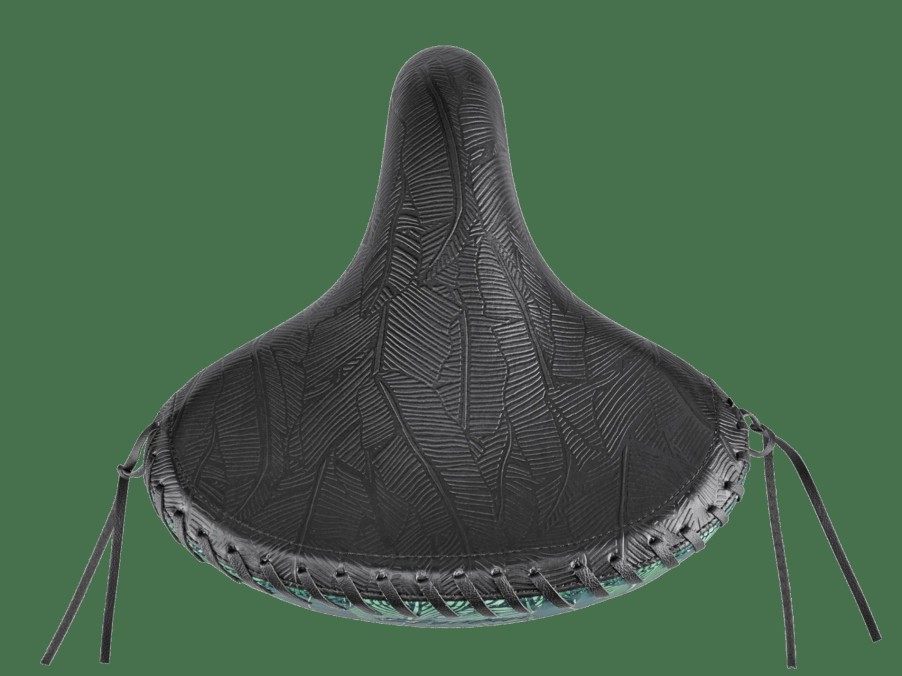 Parts Trek Saddles | Electra Bali Elastomer Saddle Black/Dark Green