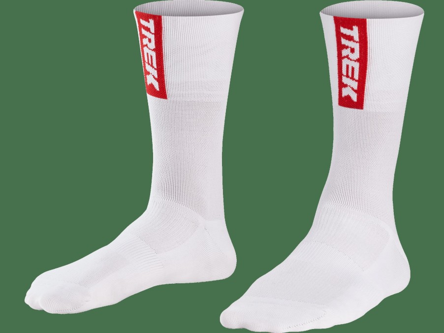 Apparel Trek Team Wear | Santini Trek-Segafredo Men'S Team Cycling Socks White/Red