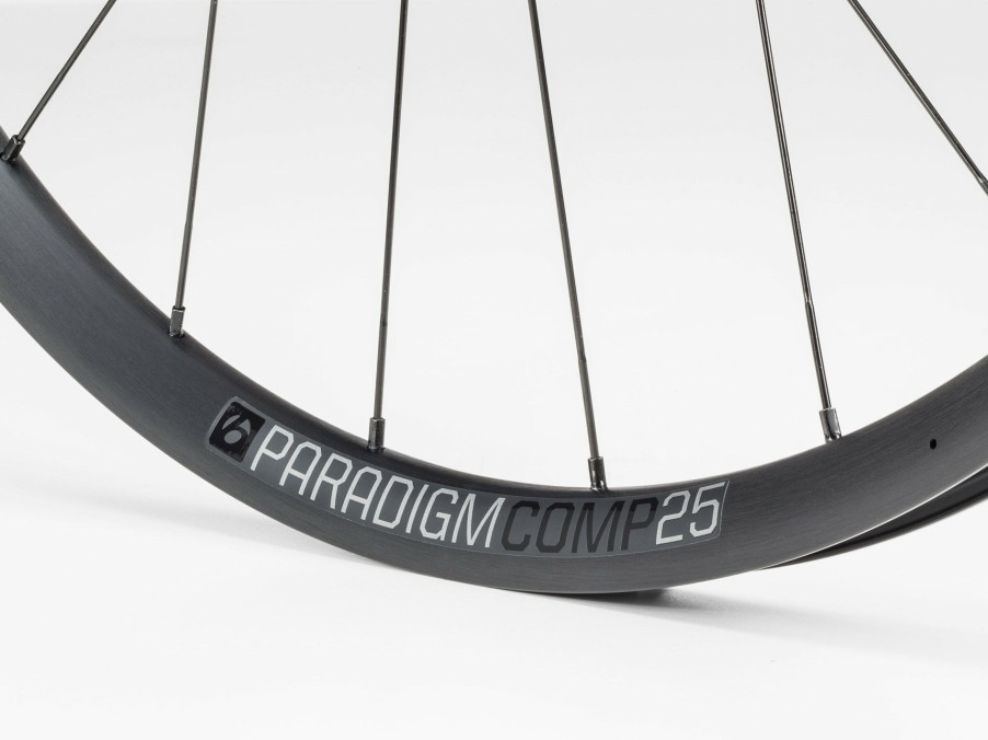 Parts Trek Road Wheels | Bontrager Paradigm Comp 25 Tlr Disc Road Wheel Black