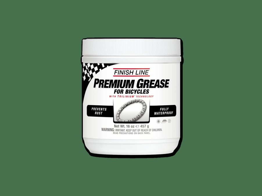 Accessories Trek Cleaning & Lubrication | Finish Line Premium Grease With Trilinium Technology White