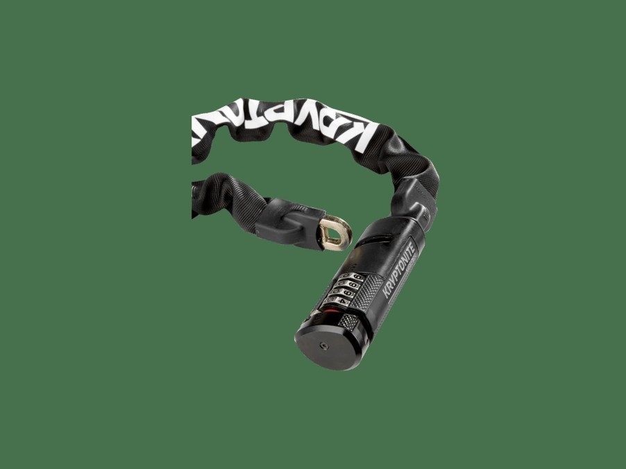 Accessories Trek Locks | Kryptonite Keeper 790 Combo Integrated Chain Lock Black