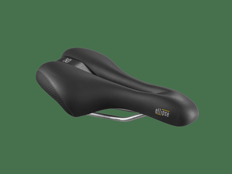 Parts Trek Saddles | Selle Royal Ellipse Athletic Unisex Bike Saddle Black