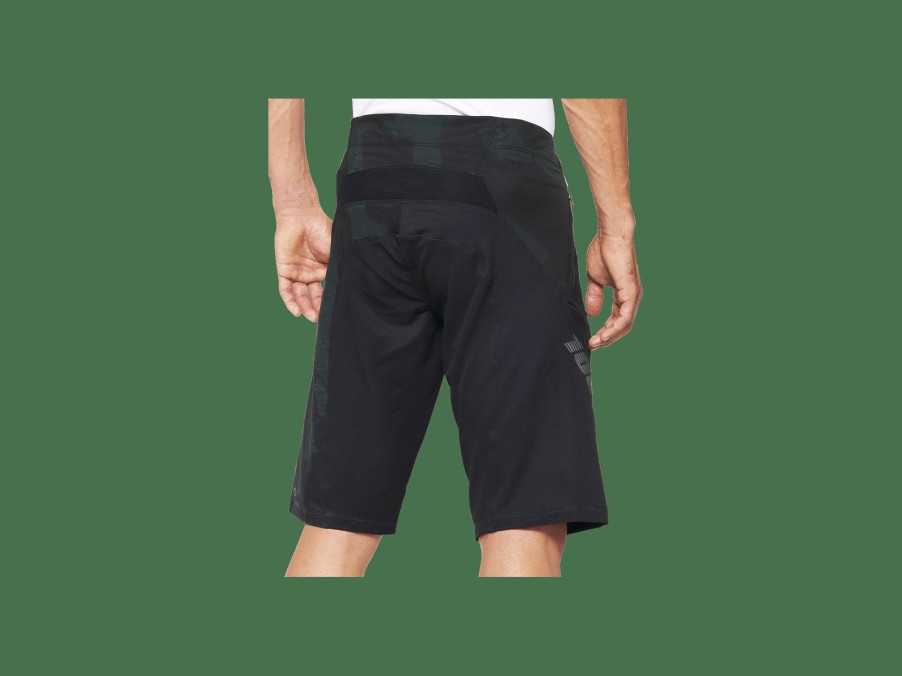 Apparel Trek Shorts & Bib Shorts | 100% Airmatic Le Mountain Bike Short Dark Green/Black