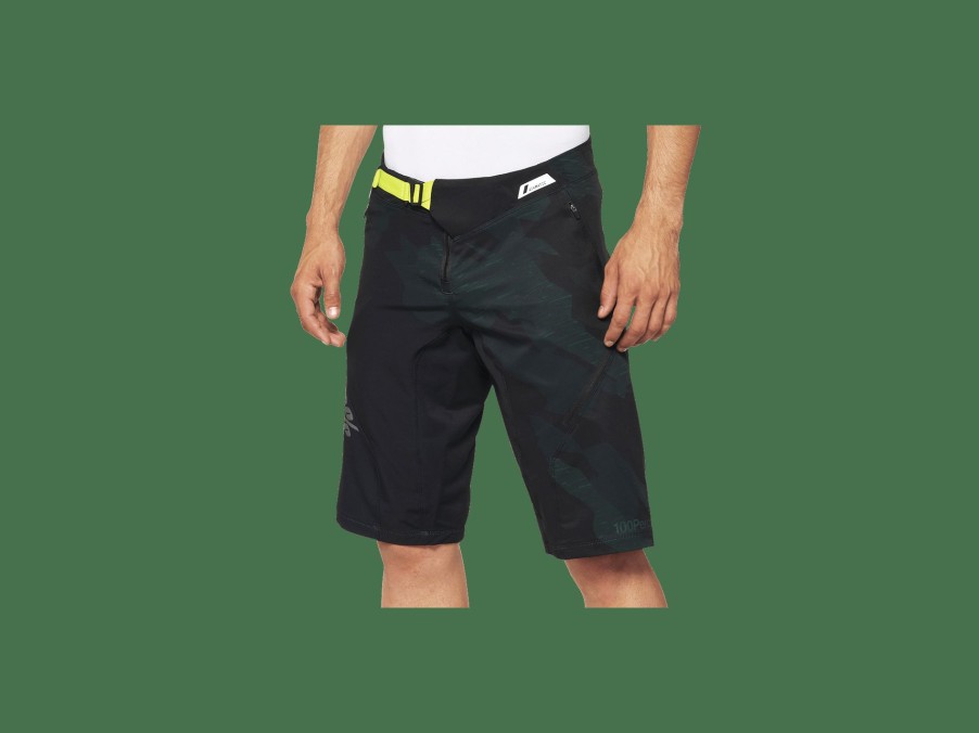 Apparel Trek Shorts & Bib Shorts | 100% Airmatic Le Mountain Bike Short Dark Green/Black