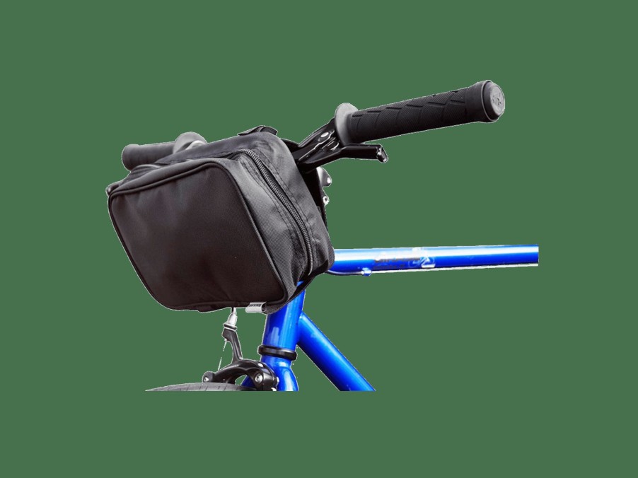 Accessories Trek Bags & Panniers | Bikase Charger Handlebar Bag Black