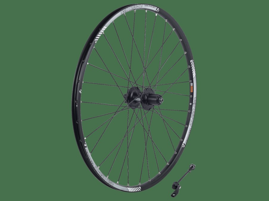 Parts Trek Mountain Wheels | Bontrager At-850 6-Bolt Disc 26" Mtb Wheel Black/Grey