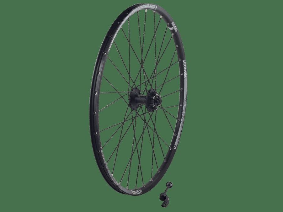 Parts Trek Mountain Wheels | Bontrager At-850 6-Bolt Disc 26" Mtb Wheel Black/Grey