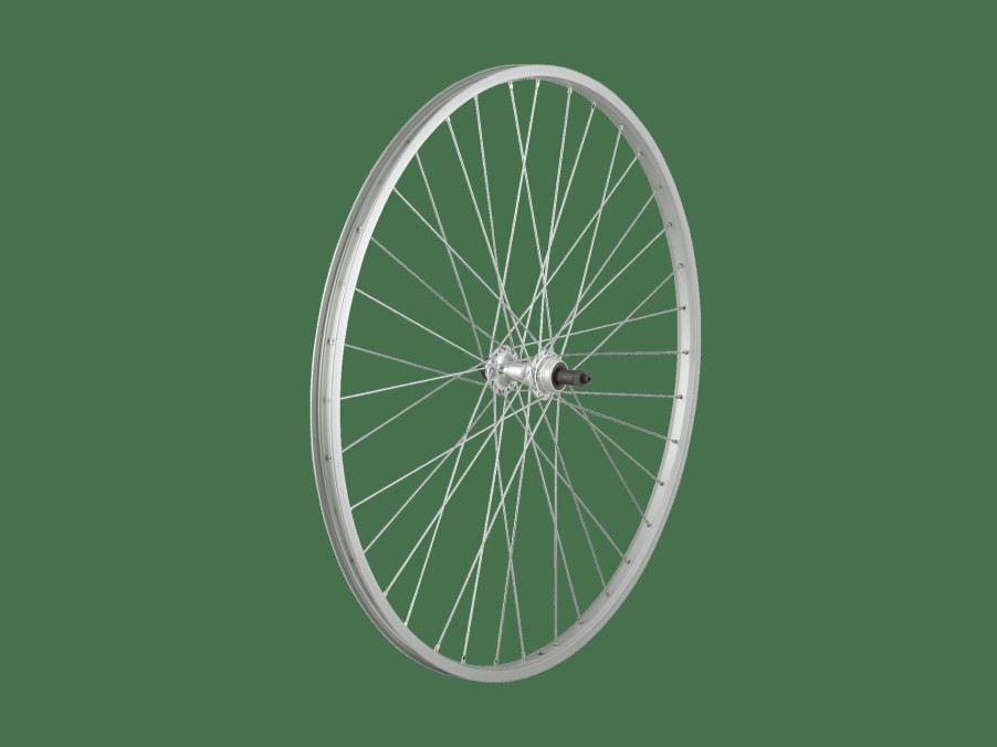 Parts Trek Mountain Wheels | Sta-Tru 27" 36H Alloy Double-Wall Qr Wheel - Ucp Spokes Silver