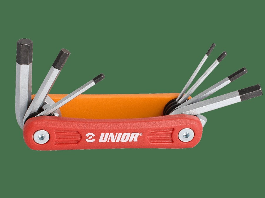 Parts Trek Tools & Maintenance | Unior Multitool Euro7 Red/Orange