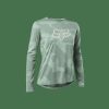 Apparel Trek Jerseys | Fox Racing Ranger Trudri® Women'S Long Sleeve Mountain Bike Jersey Teal