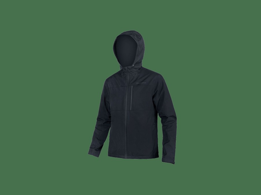 Apparel Trek Jackets & Vests | Endura Hummvee Waterproof Hooded Cycling Jacket Black