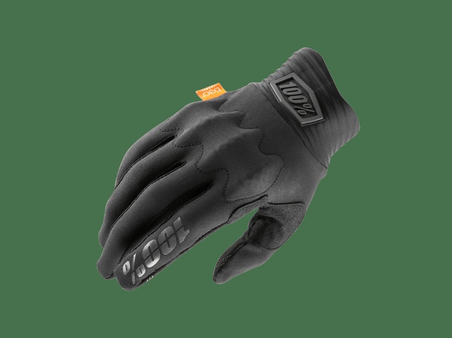 Apparel Trek Gloves | 100% Cognito D30 Mountain Bike Glove Black