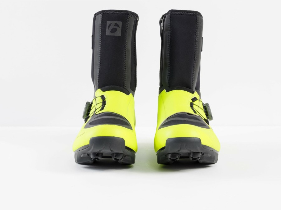 Apparel Trek Mountain Bike Shoes | Bontrager Jfw Winter Cycling Shoe Radioactive Yellow