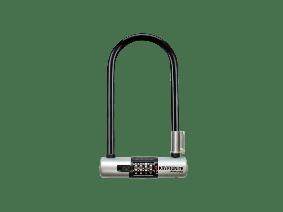 Accessories Trek Locks | Kryptonite Kryptolok Combo Ulock Silver/Black