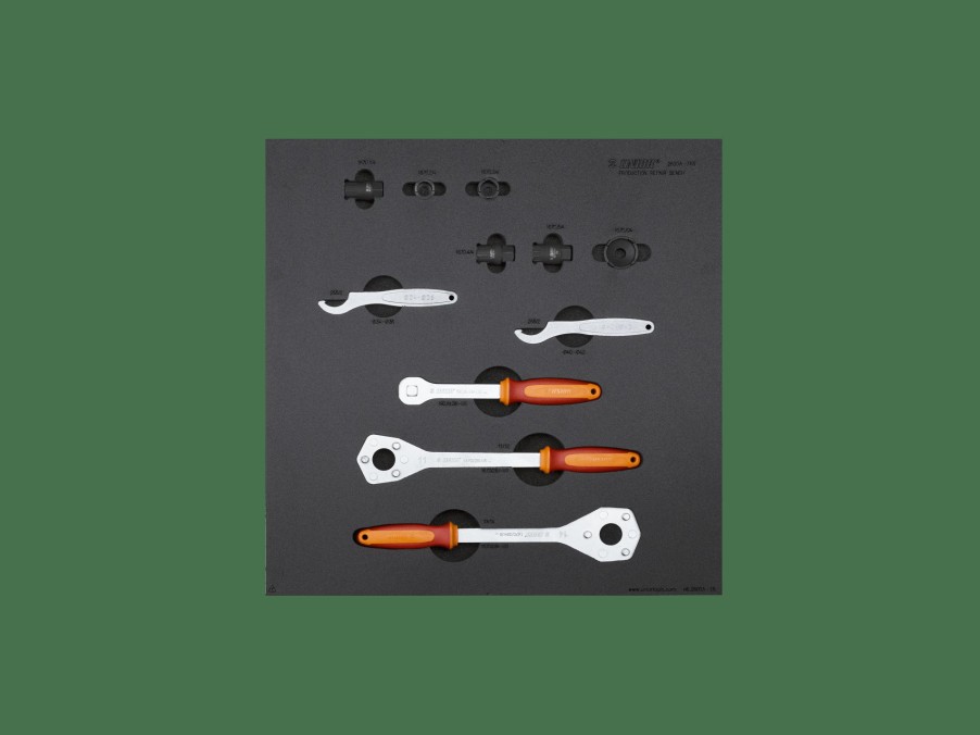 Parts Trek Tools & Maintenance | Unior Production Bench Drawer - 5 Tool Tray Set Black