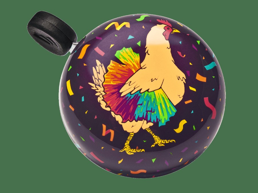 Accessories Trek Bells & Horns | Electra Chicken Dance Domed Ringer Bike Bell